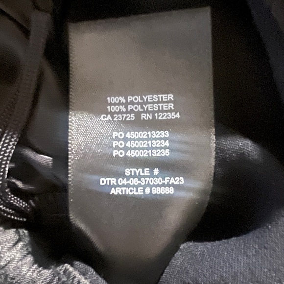 Aritzia Wilfred Black Wide Leg Drawstring Pants - Picture 6 of 7